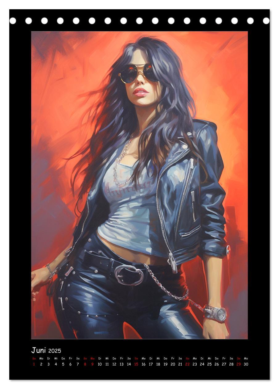 Bild: 9783435863976 | Heavy Metal-Queens. Wilde Rock- und Metal-Girl Paintings...