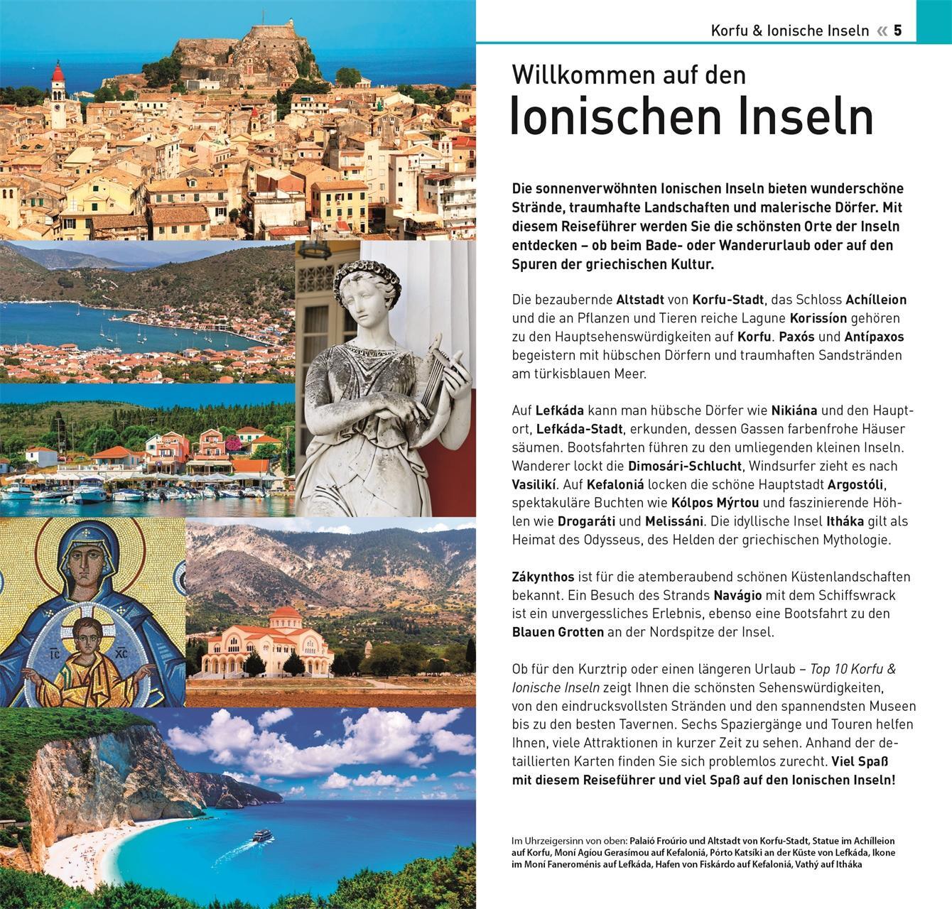 Bild: 9783734206276 | Top 10 Reiseführer Korfu &amp; Ionische Inseln | Taschenbuch | 128 S.
