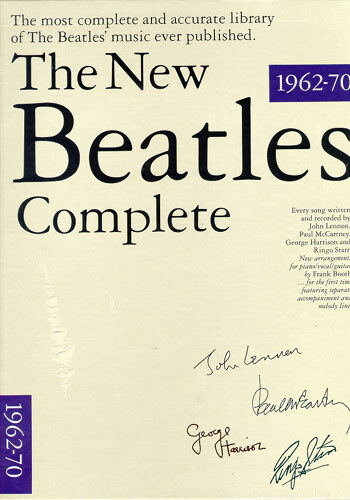 Cover: 9780711931619 | The New Beatles Complete (2 Volume Set Slipcase Edition PVG) | Beatles