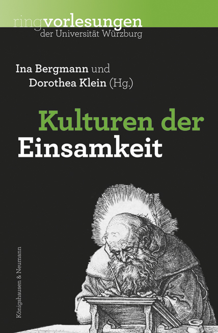 Cover: 9783826069529 | Kulturen der Einsamkeit | Ina Bergmann (u. a.) | Taschenbuch | 402 S.