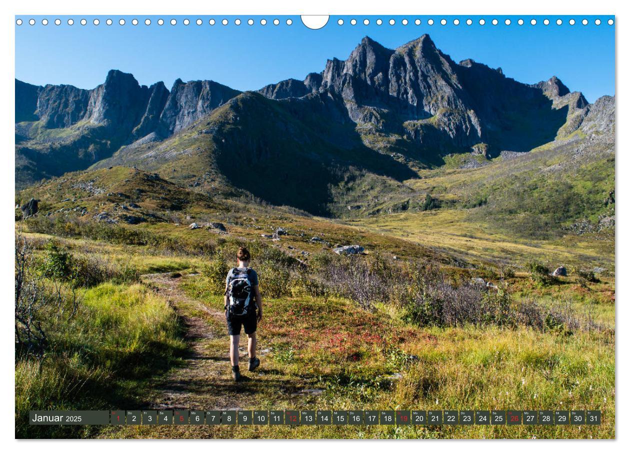 Bild: 9783435286072 | Wandern - In Norwegen und Schweden (Wandkalender 2025 DIN A3 quer),...