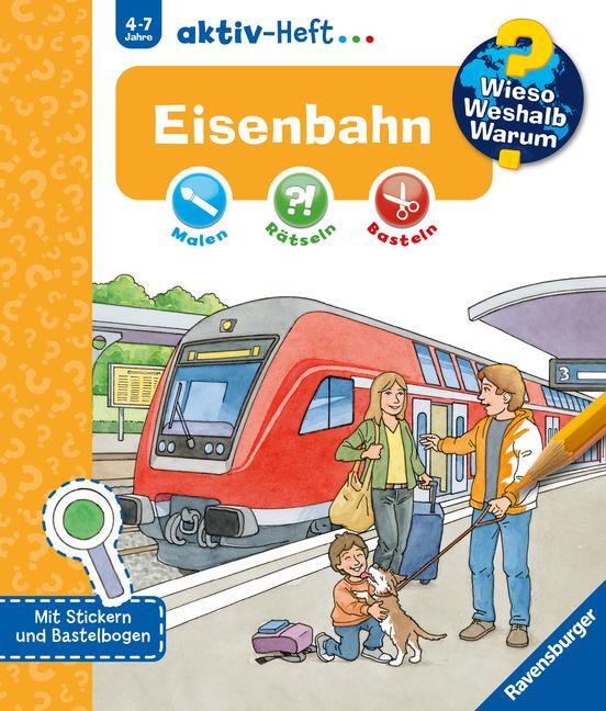 Cover: 9783473326891 | Wieso? Weshalb? Warum? aktiv-Heft: Eisenbahn | Dominique Conte | Buch