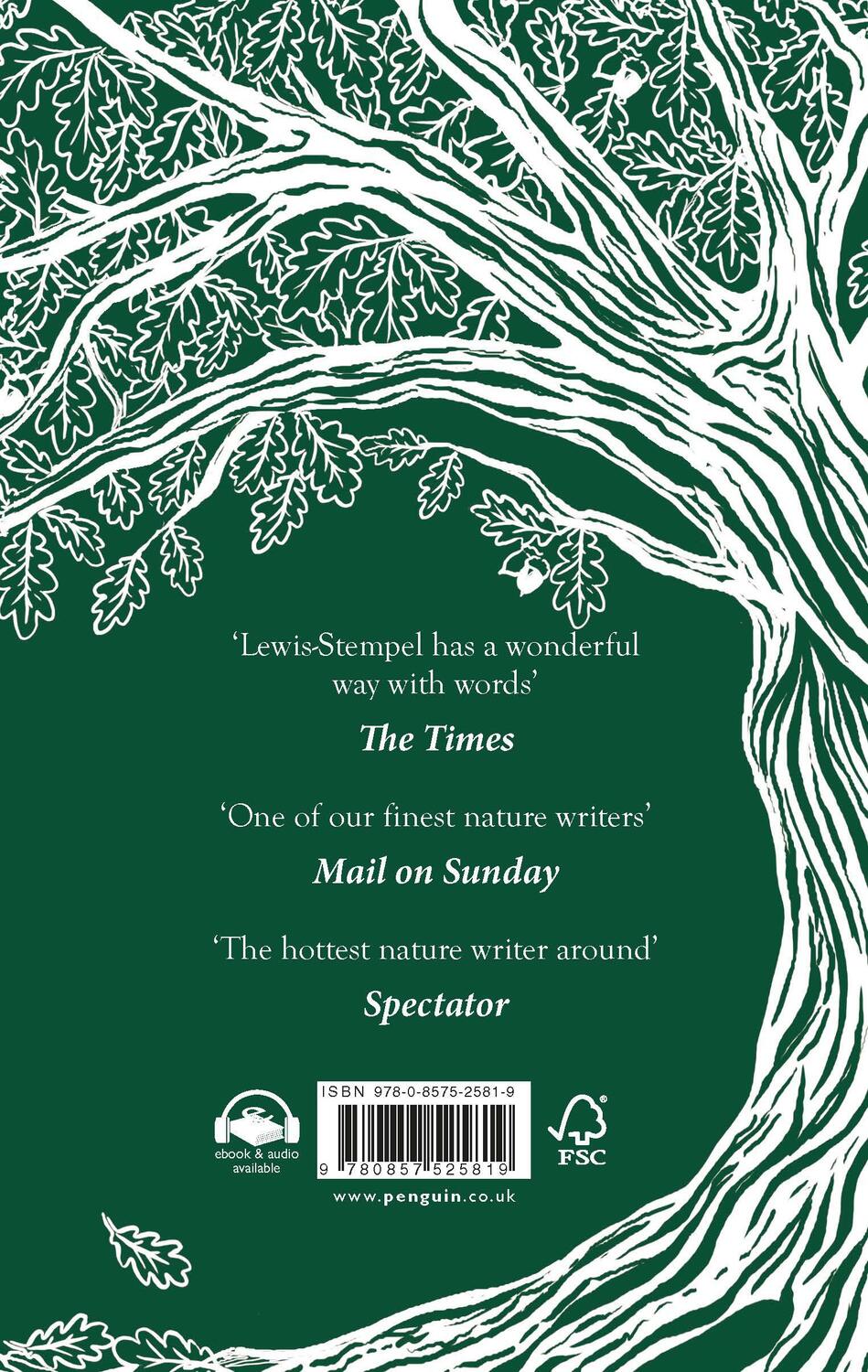 Rückseite: 9780857525819 | The Glorious Life of the Oak | John Lewis-Stempel | Buch | Englisch