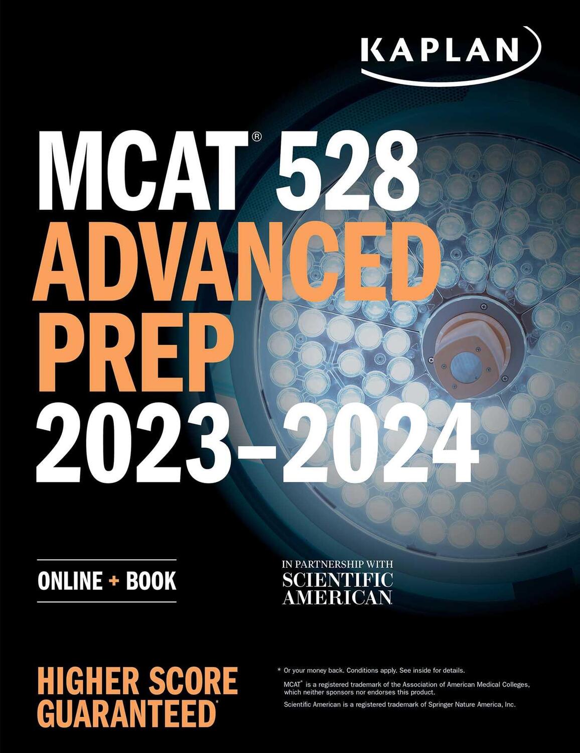 Cover: 9781506276786 | MCAT 528 Advanced Prep 2023-2024 | Online + Book | Kaplan Test Prep