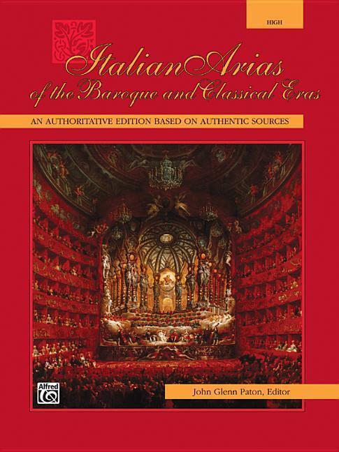 Cover: 9780739021910 | Italian Arias of the Baroque and Classical Eras | John Paton | Buch