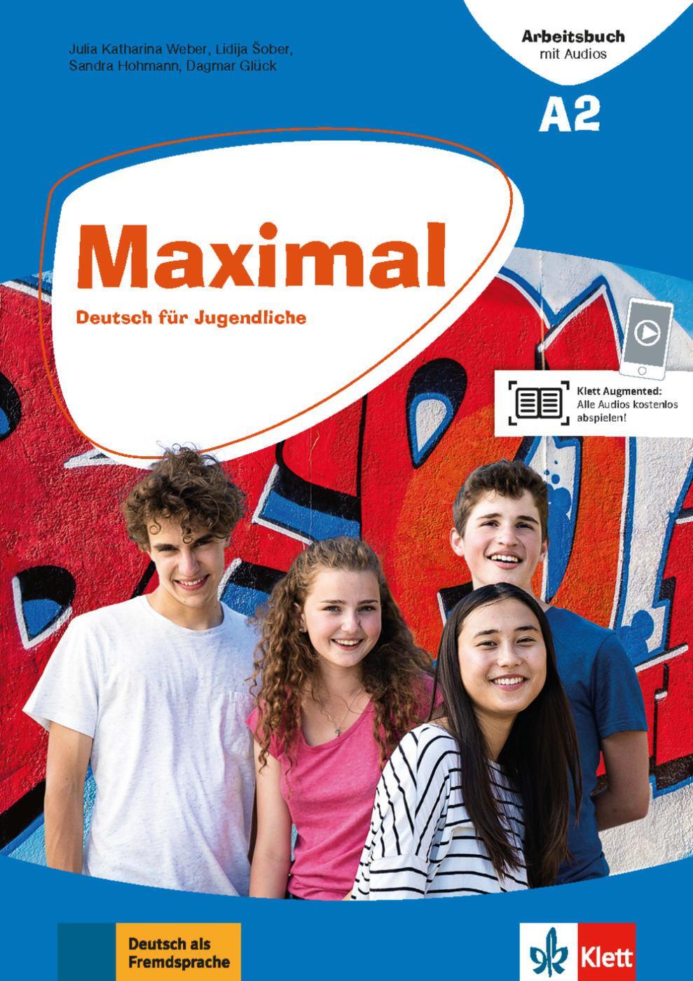 Cover: 9783126767460 | Maximal A2. Arbeitsbuch mit Audios | Deutsch für Jugendliche | Buch