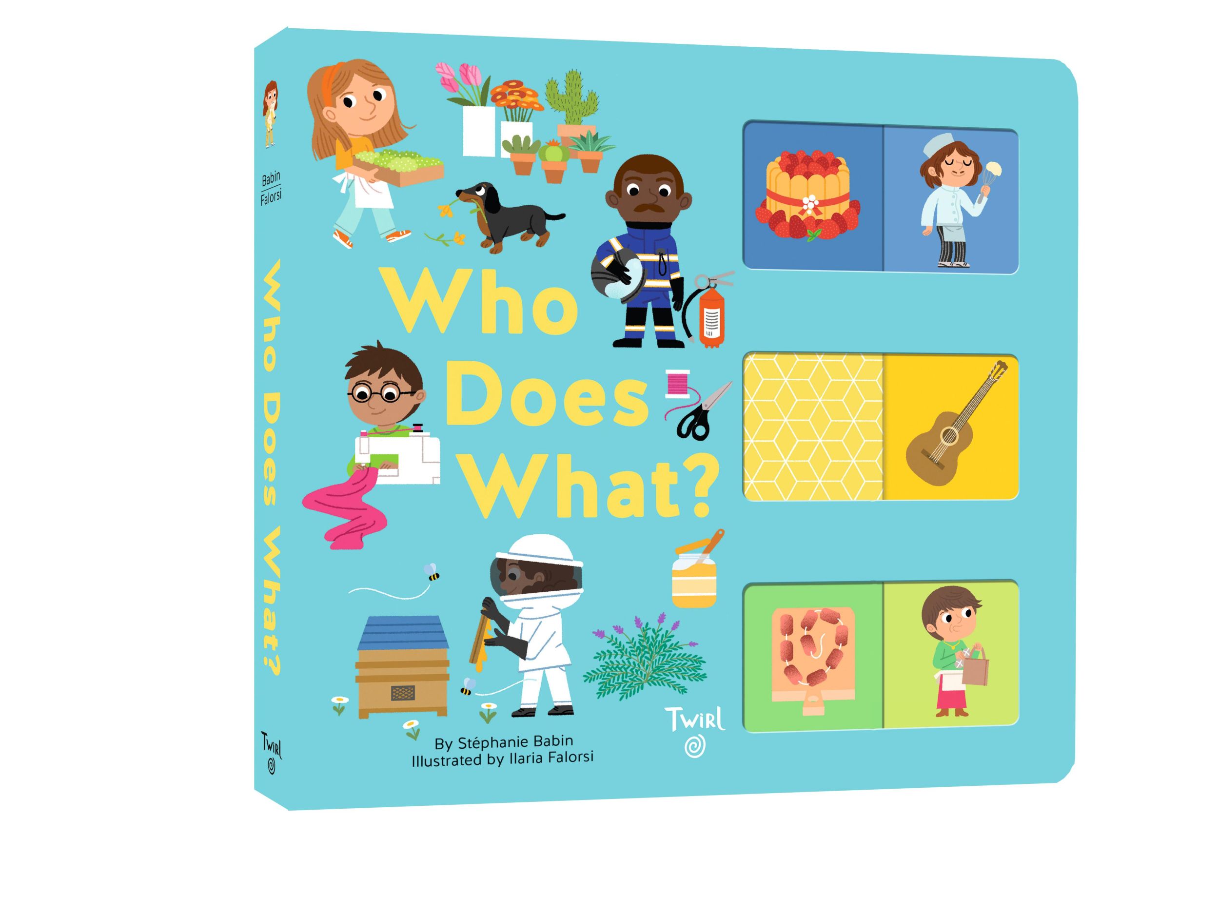 Cover: 9782408019709 | Who Does What?: A Slide-And-Learn Book | Stephanie Babin (u. a.)