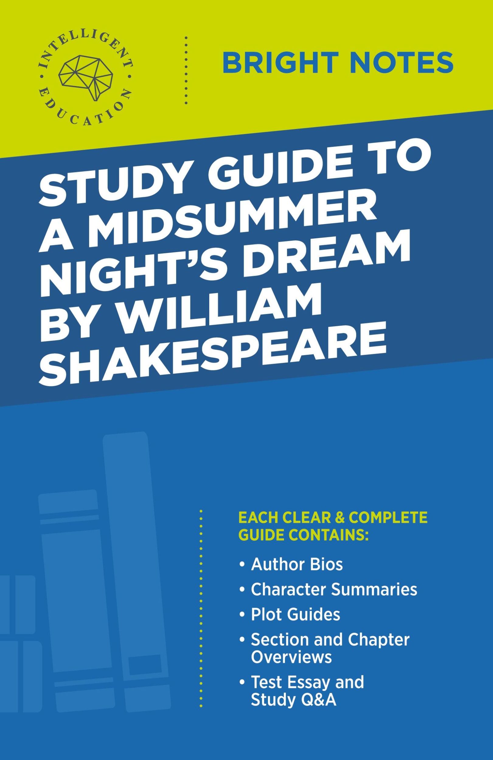 Cover: 9781645425489 | Study Guide to A Midsummer Night's Dream by William Shakespeare | Buch