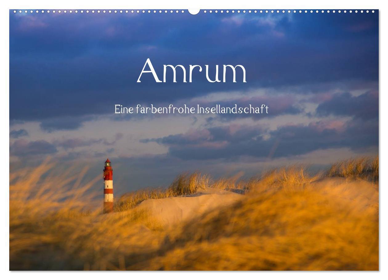 Cover: 9783675899629 | Amrum - Eine farbenfrohe Insellandschaft (Wandkalender 2024 DIN A2...