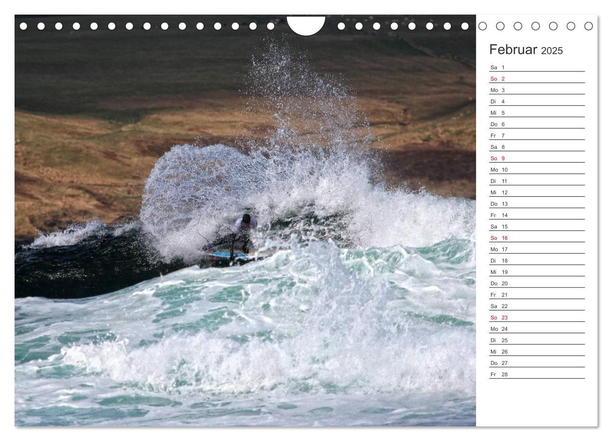 Bild: 9783435382149 | Surfen - Spaß auf den Wellen (Wandkalender 2025 DIN A4 quer),...