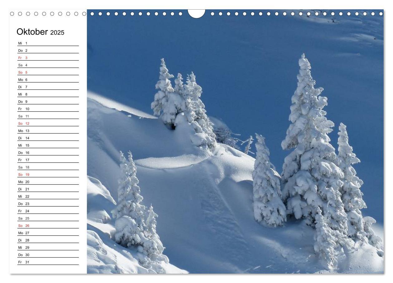 Bild: 9783435525201 | Wintermärchen. Landschaften im Schnee (Wandkalender 2025 DIN A3...