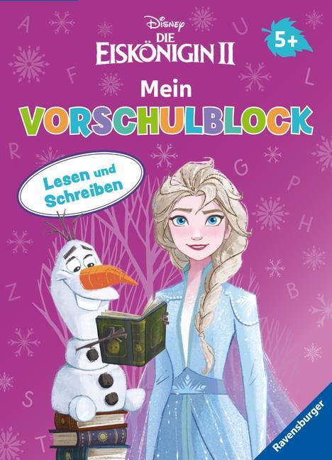 Cover: 9783473496747 | Disney Die Eiskönigin 2 Mein Vorschulblock Lesen und Schreiben -...