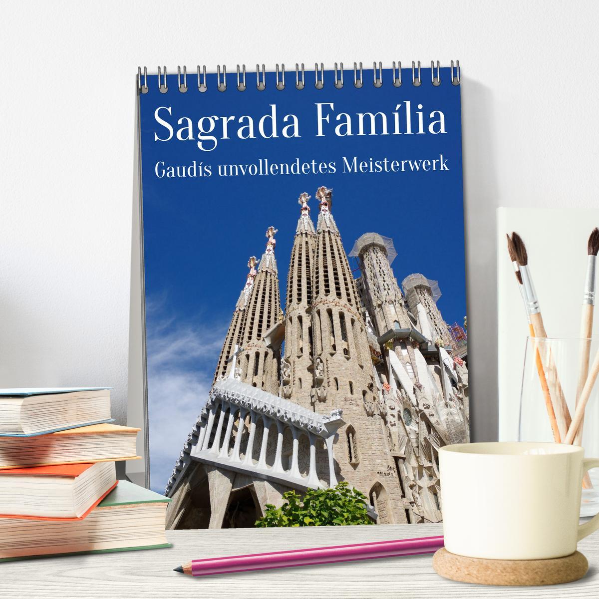 Bild: 9783435909797 | Sagrada Família - Gaudís unvollendetes Meisterwerk (Tischkalender...