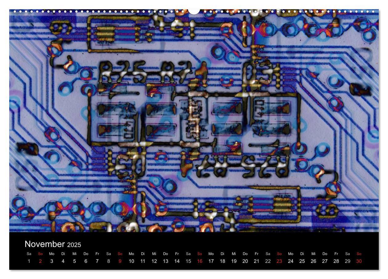 Bild: 9783435816095 | Computer ganz nah (Wandkalender 2025 DIN A2 quer), CALVENDO...