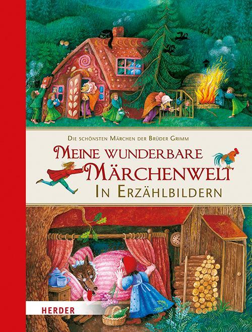 Cover: 9783451713705 | Meine wunderbare Märchenwelt in Erzählbildern | Jacob Grimm (u. a.)