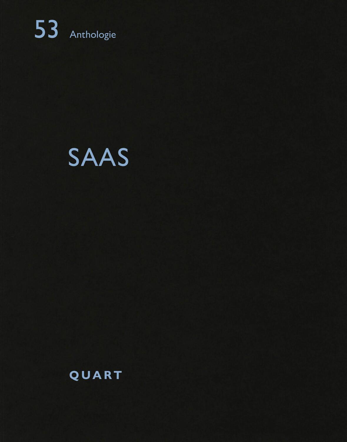 Cover: 9783037612873 | SAAS | Heinz Wirz | Taschenbuch | Anthologie | 60 S. | Deutsch | 2023