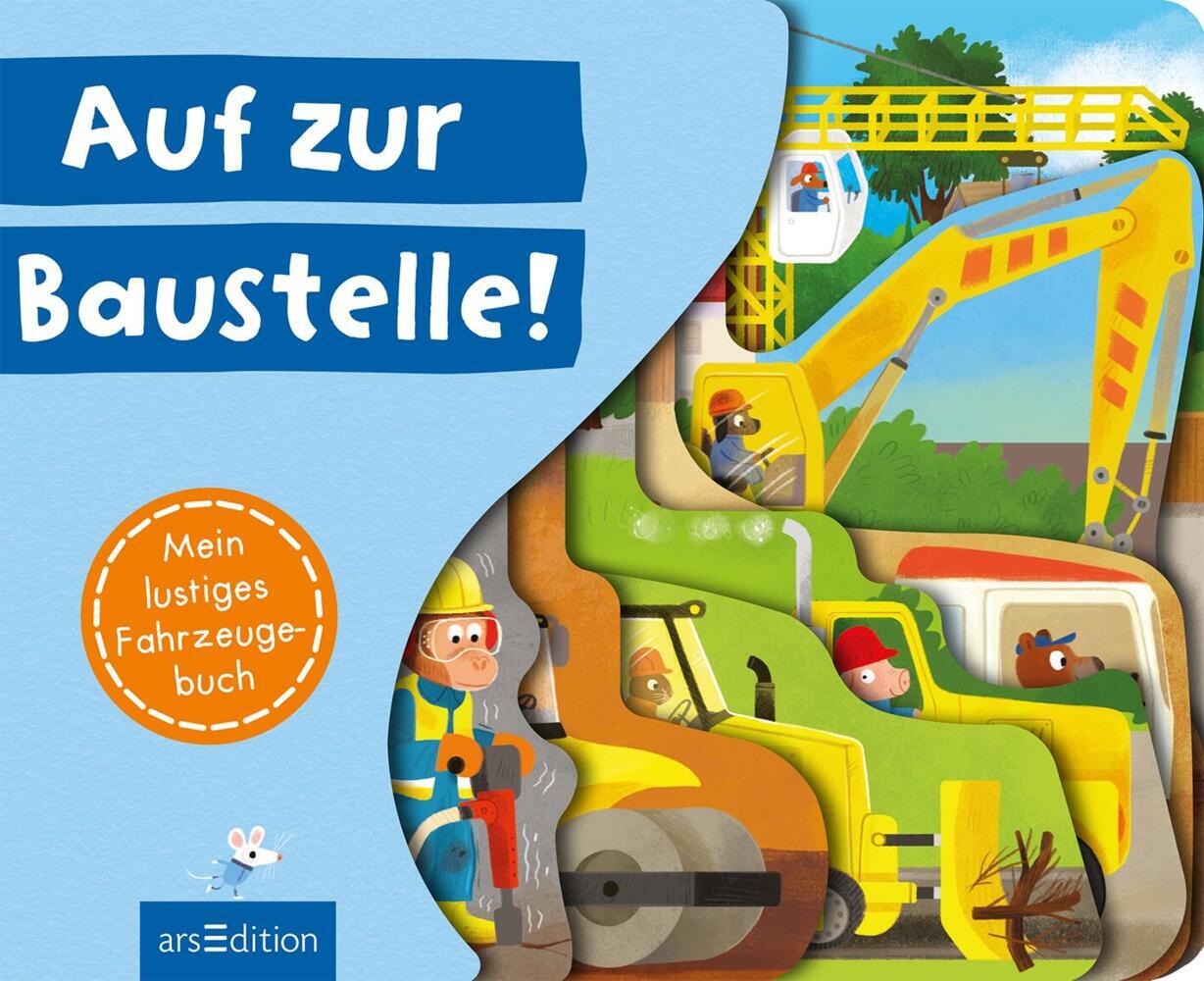 Bild: 9783845851136 | Auf zur Baustelle! | Mein lustiges Fahrzeugebuch | Joschi Mühl | Buch