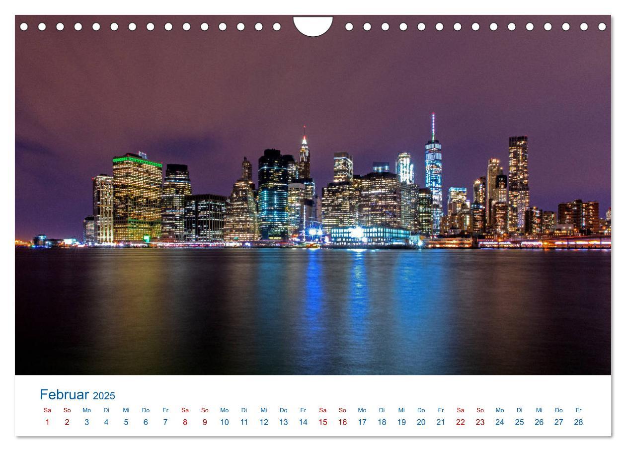 Bild: 9783435377725 | Die New Yorker City (Wandkalender 2025 DIN A4 quer), CALVENDO...