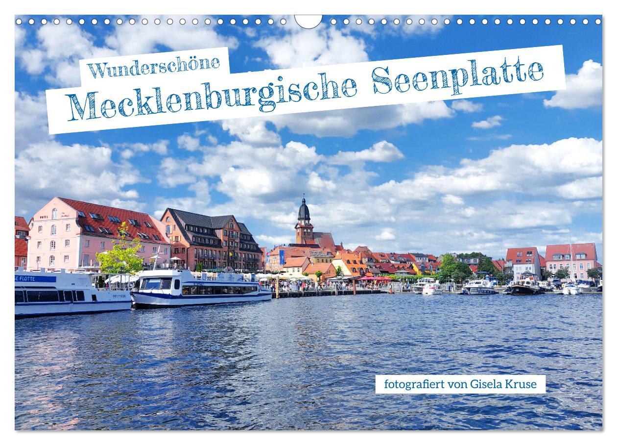 Cover: 9783383961670 | Wunderschöne Mecklenburgische Seenplatte (Wandkalender 2025 DIN A3...