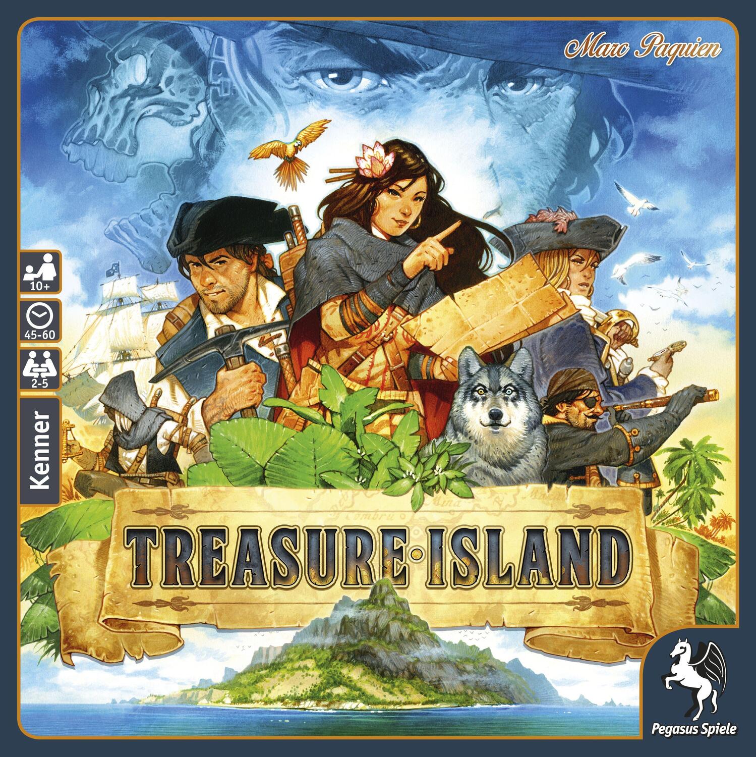 Cover: 4250231717222 | Treasure Island | Spiel | Deutsch | 2019 | Pegasus | EAN 4250231717222
