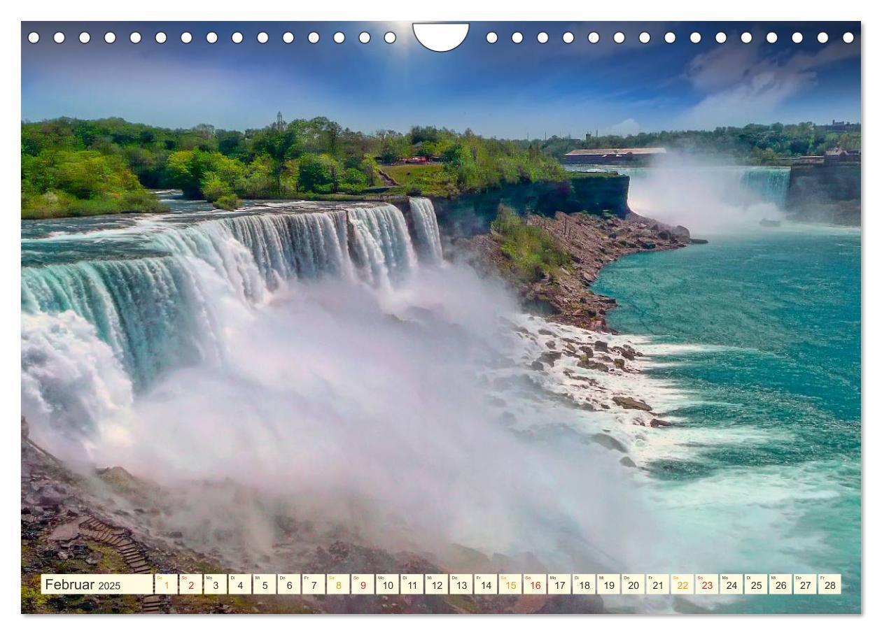 Bild: 9783435568338 | Niagarafälle - American Falls und Horseshoe Fall (Wandkalender 2025...