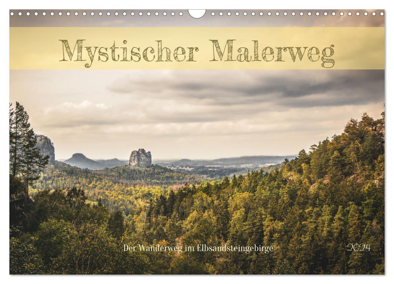 Cover: 9783675594456 | Mystischer Malerweg (Wandkalender 2024 DIN A3 quer), CALVENDO...