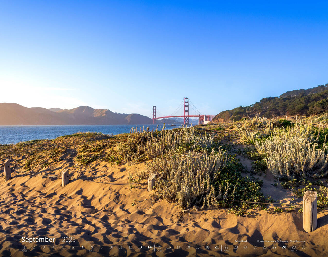 Bild: 9783862923304 | San Francisco 2025 Großformat-Kalender 58 x 45,5 cm | Linnemann Verlag