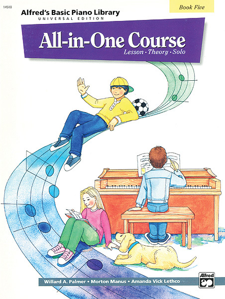 Cover: 38081129969 | Alfred's Basic Piano Library All In Course 5 | Universal Edition