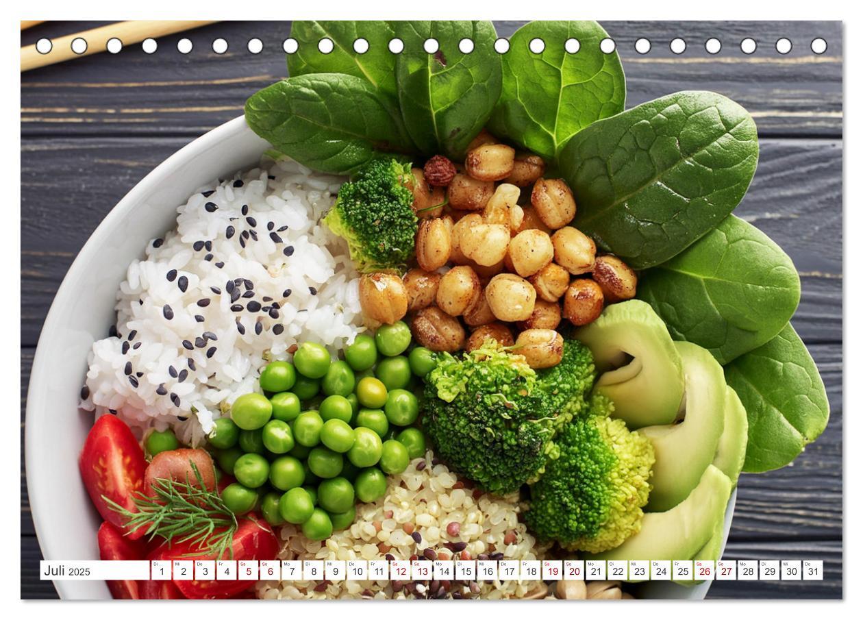 Bild: 9783383819476 | Vegane Bowls - Eine Schüssel voller Geschmack (Tischkalender 2025...