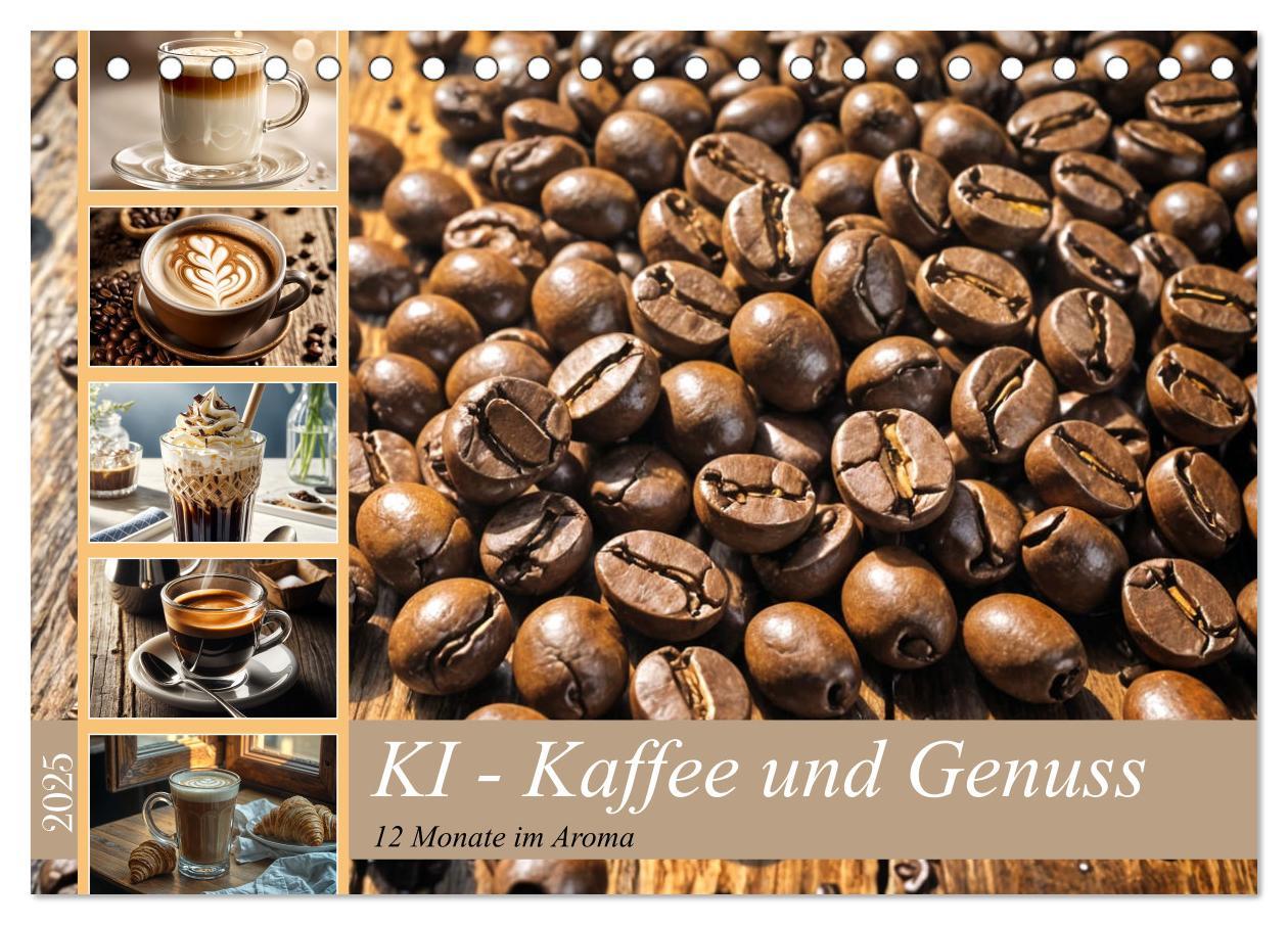 Cover: 9783457212288 | KI - Kaffee und Genuss 12 Monate im Aroma (Tischkalender 2025 DIN...