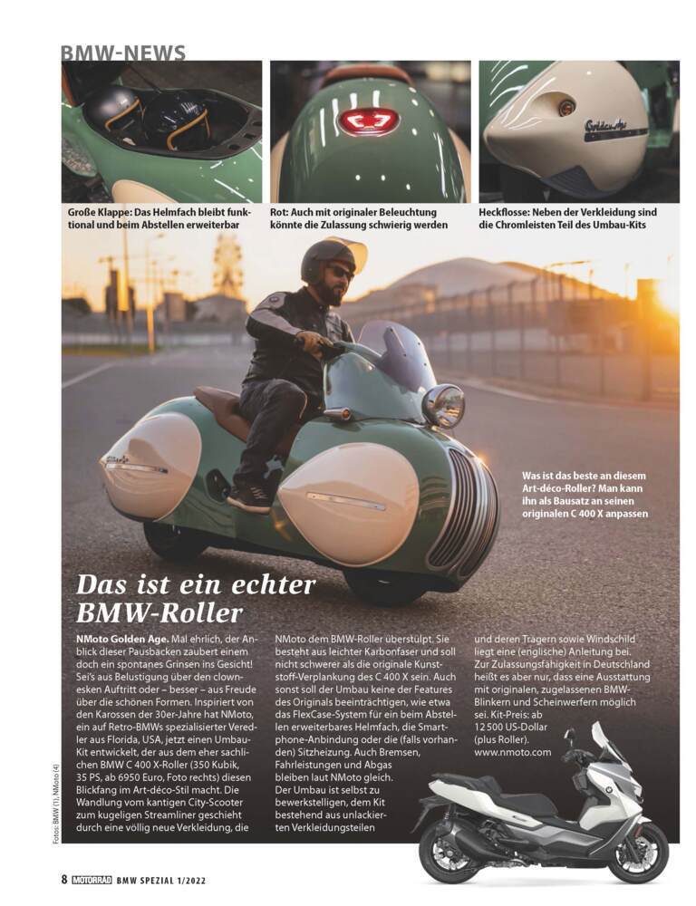 Bild: 9783613320475 | Motorrad BMW Spezial - 01/2022 | Taschenbuch | 130 S. | Deutsch | 2022