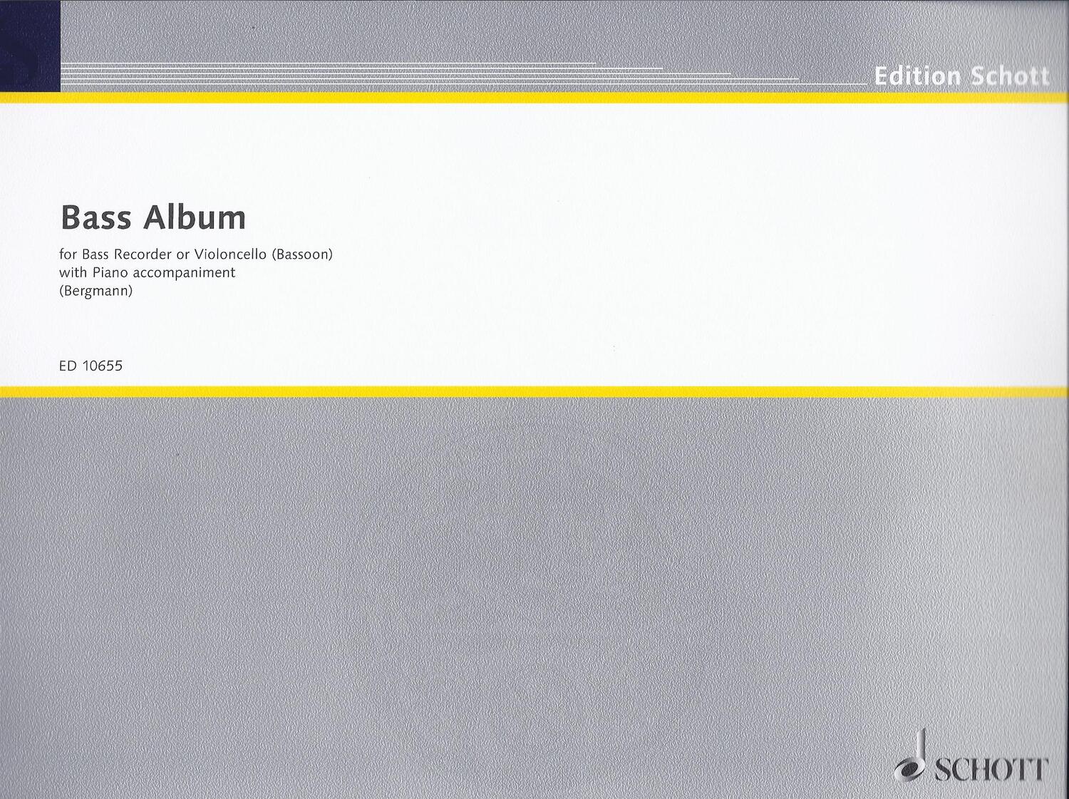 Cover: 9790220103568 | Bass Recorder Album | Buch | 2005 | Schott Music London