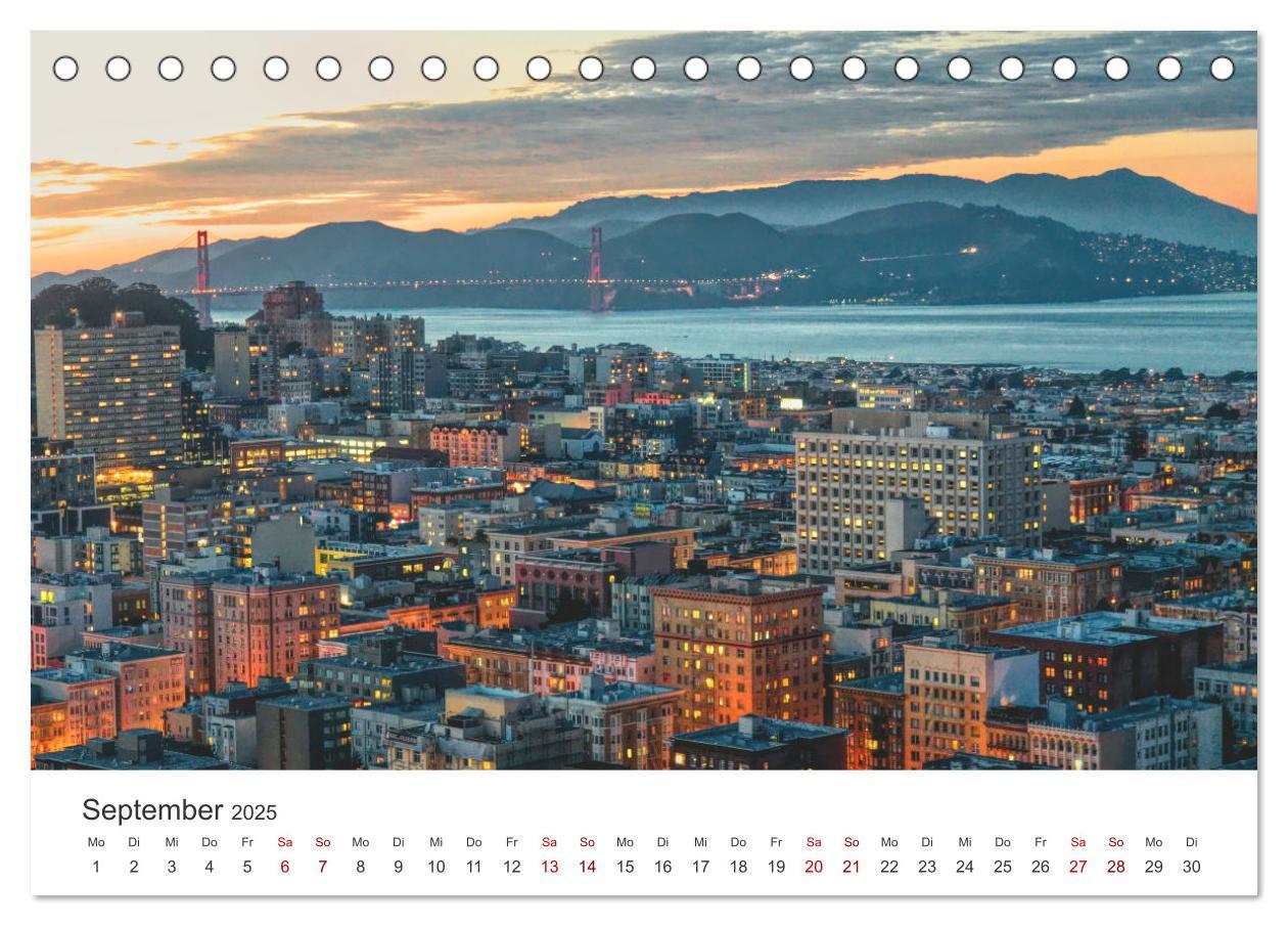 Bild: 9783435006663 | San Francisco - Die Heimat der Golden Gate Bridge. (Tischkalender...