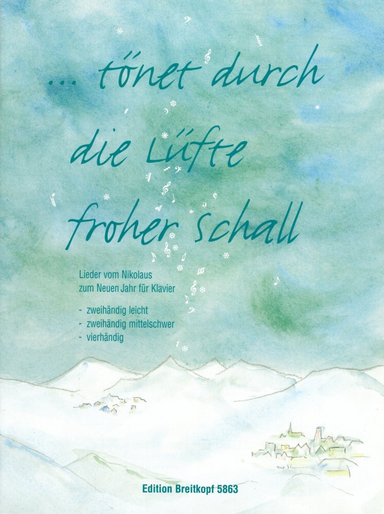 Cover: 9790004165096 | Tönet durch die Lufte froher Schall | Broschüre | 56 S. | Deutsch