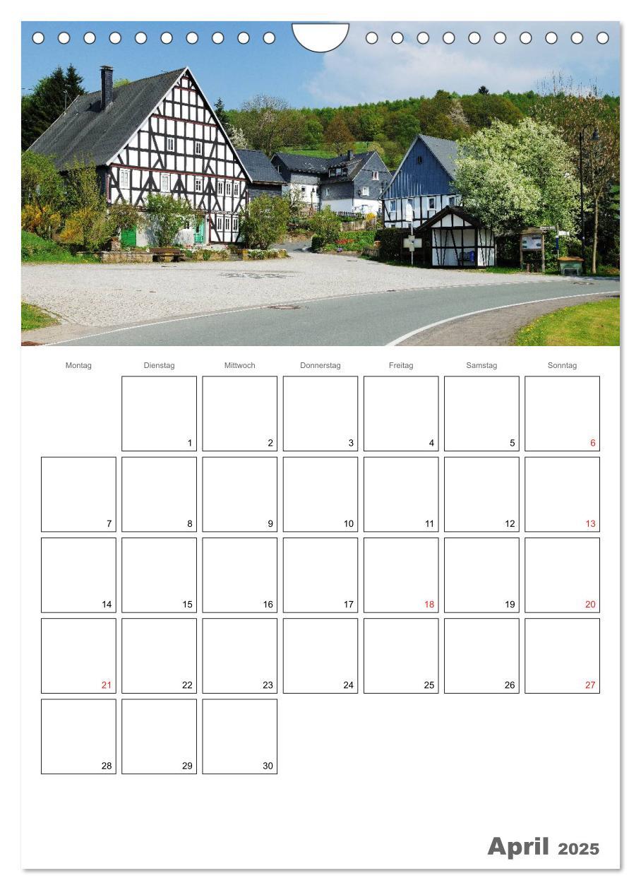 Bild: 9783457042212 | Das Siegerland (Wandkalender 2025 DIN A4 hoch), CALVENDO...