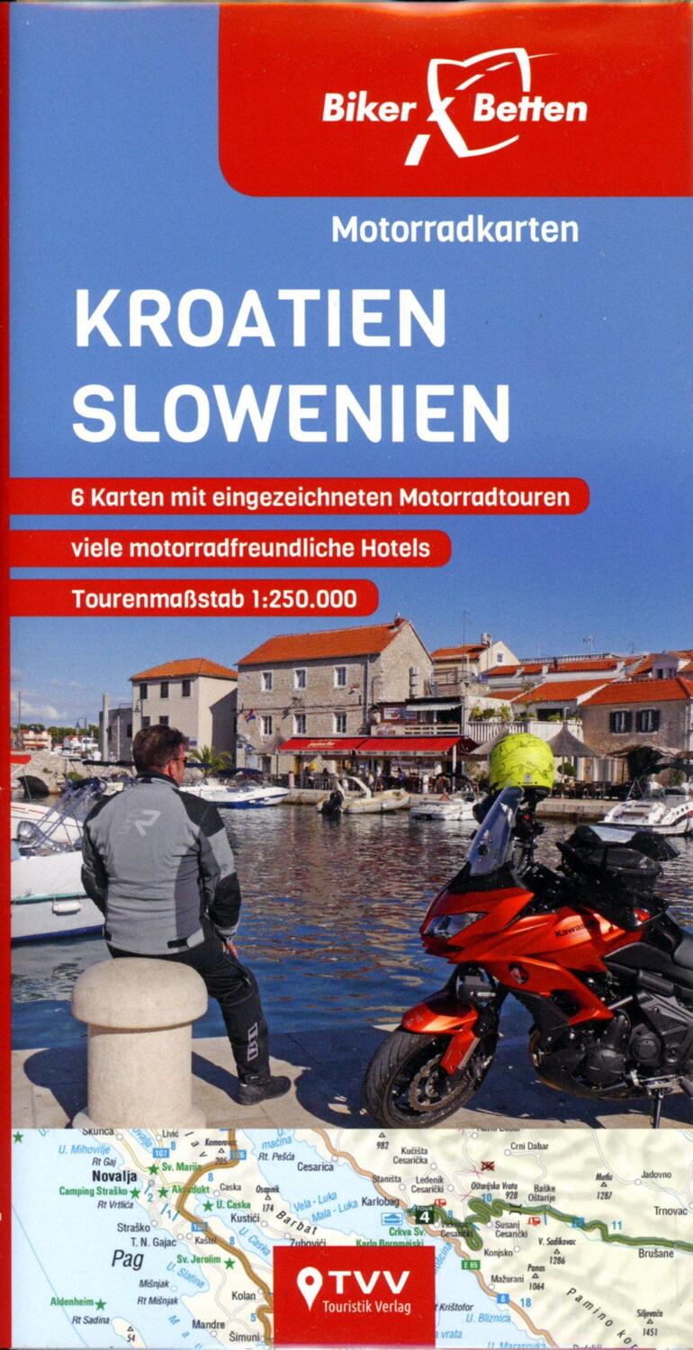Cover: 9783937063829 | Motorradkarten Set Kroatien Slowenien | (Land-)Karte | Deutsch | 2019