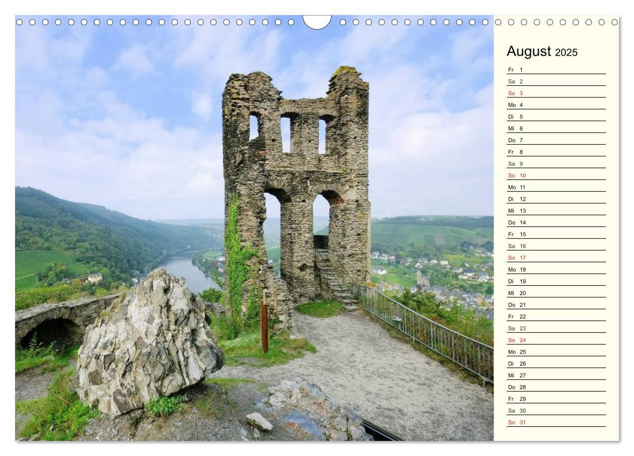 Bild: 9783435521425 | Entlang der Mosel (Wandkalender 2025 DIN A3 quer), CALVENDO...