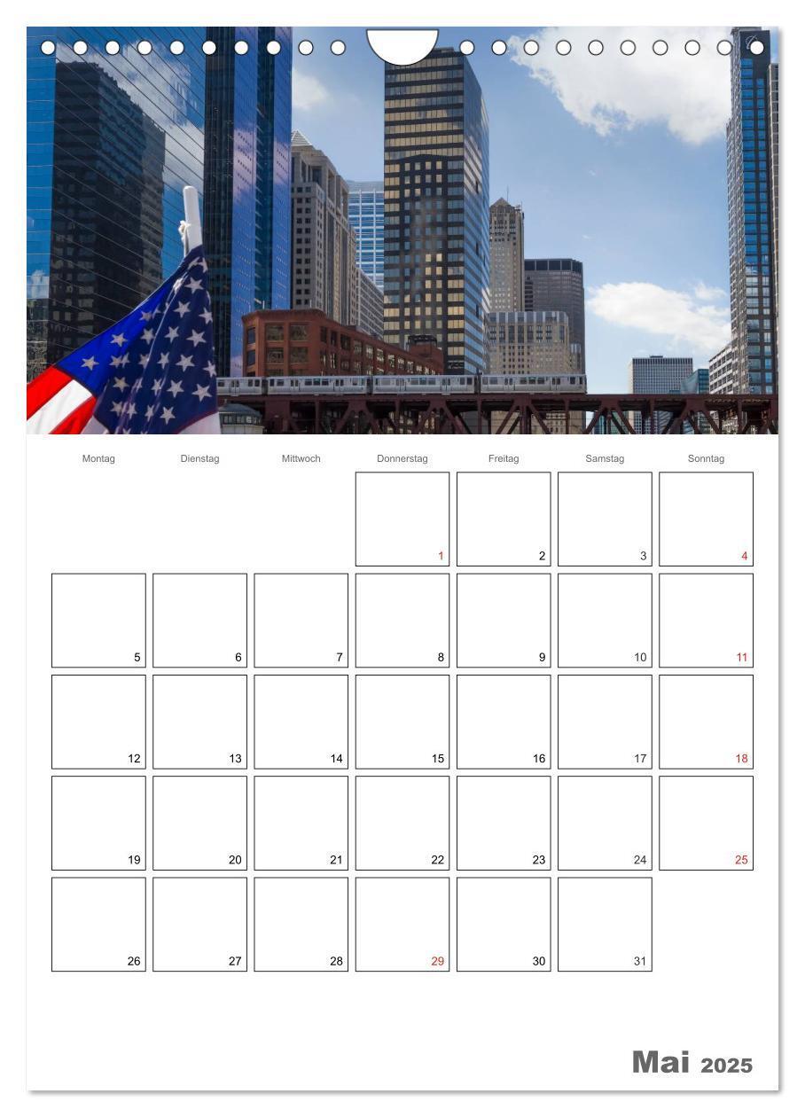 Bild: 9783457028001 | CHICAGO Terminplaner (Wandkalender 2025 DIN A4 hoch), CALVENDO...