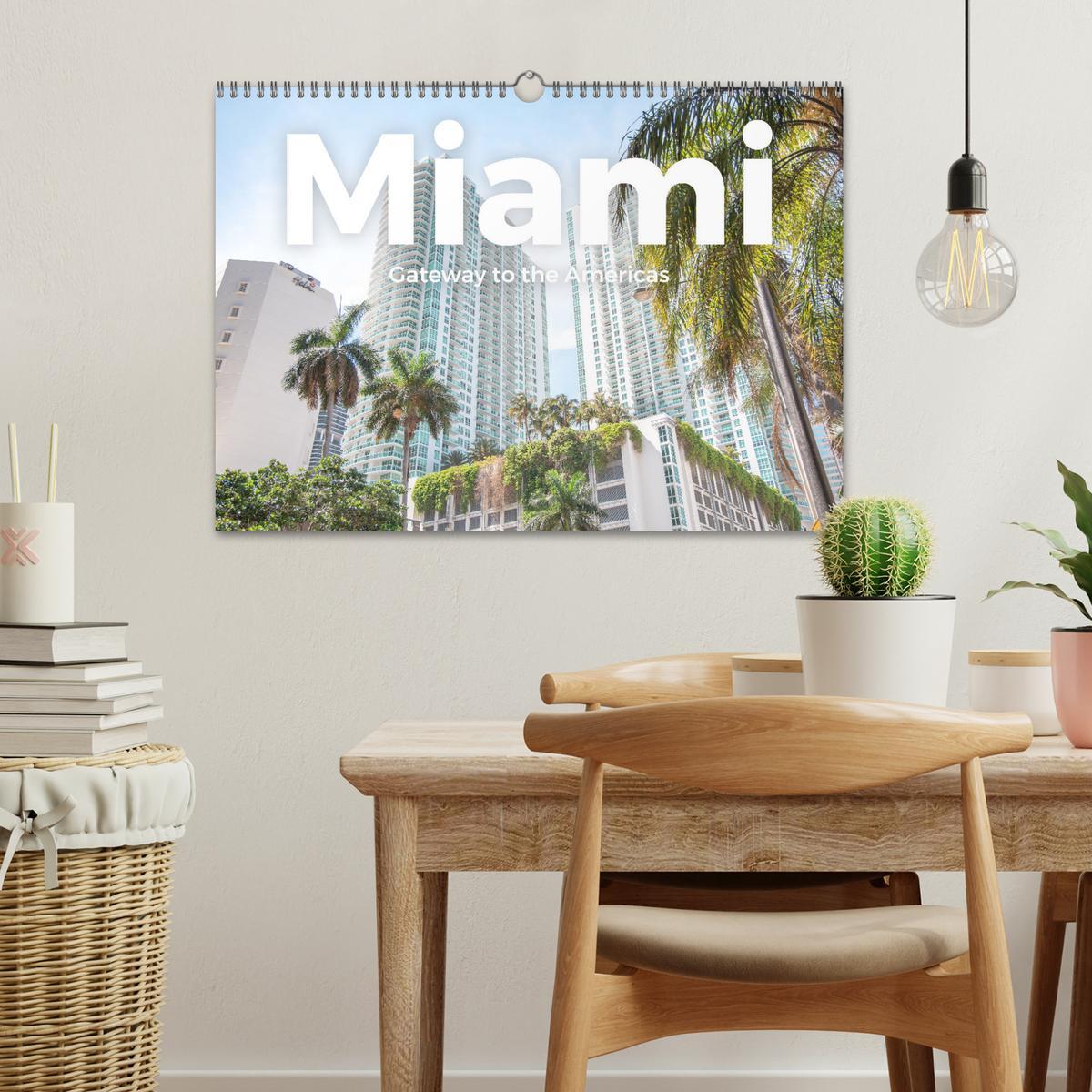 Bild: 9783435007103 | Miami - Gateway to the Americas (Wandkalender 2025 DIN A3 quer),...