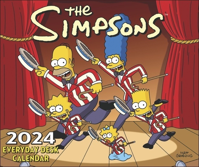 Cover: 9783840196461 | The Simpsons Tagesabreißkalender | Kalender | Geblockt | 320 S. | 2024