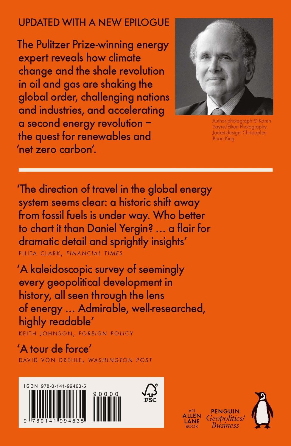 Rückseite: 9780141994635 | The New Map | Energy, Climate, and the Clash of Nations | Yergin