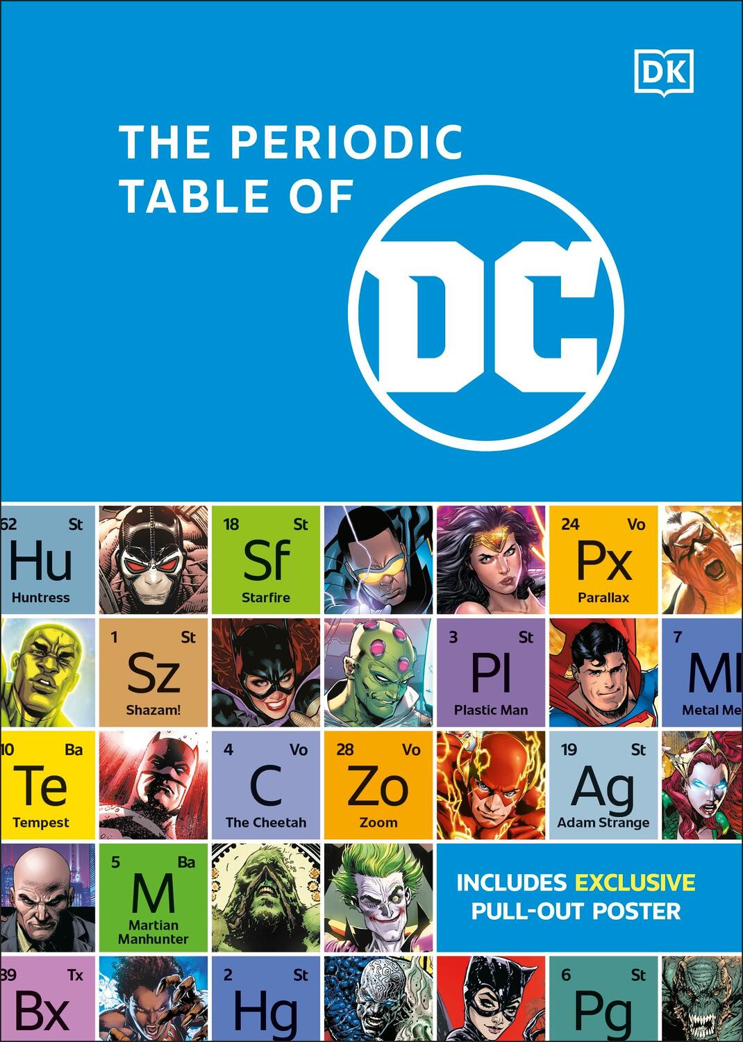Cover: 9780241610619 | The Periodic Table of DC | Dk | Buch | Gebunden | Englisch | 2023