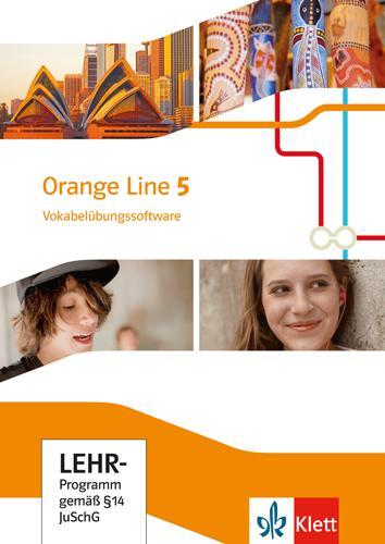 Cover: 9783125486454 | Orange Line 5. Vokabelübungssoftware Klasse 9 | CD-ROM | Deutsch
