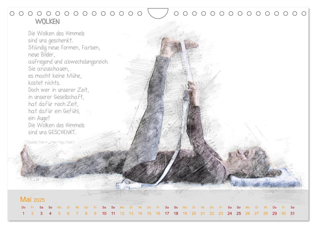 Bild: 9783435363605 | YOGA Inspirationen mit Texten zum Nachdenken (Wandkalender 2025 DIN...