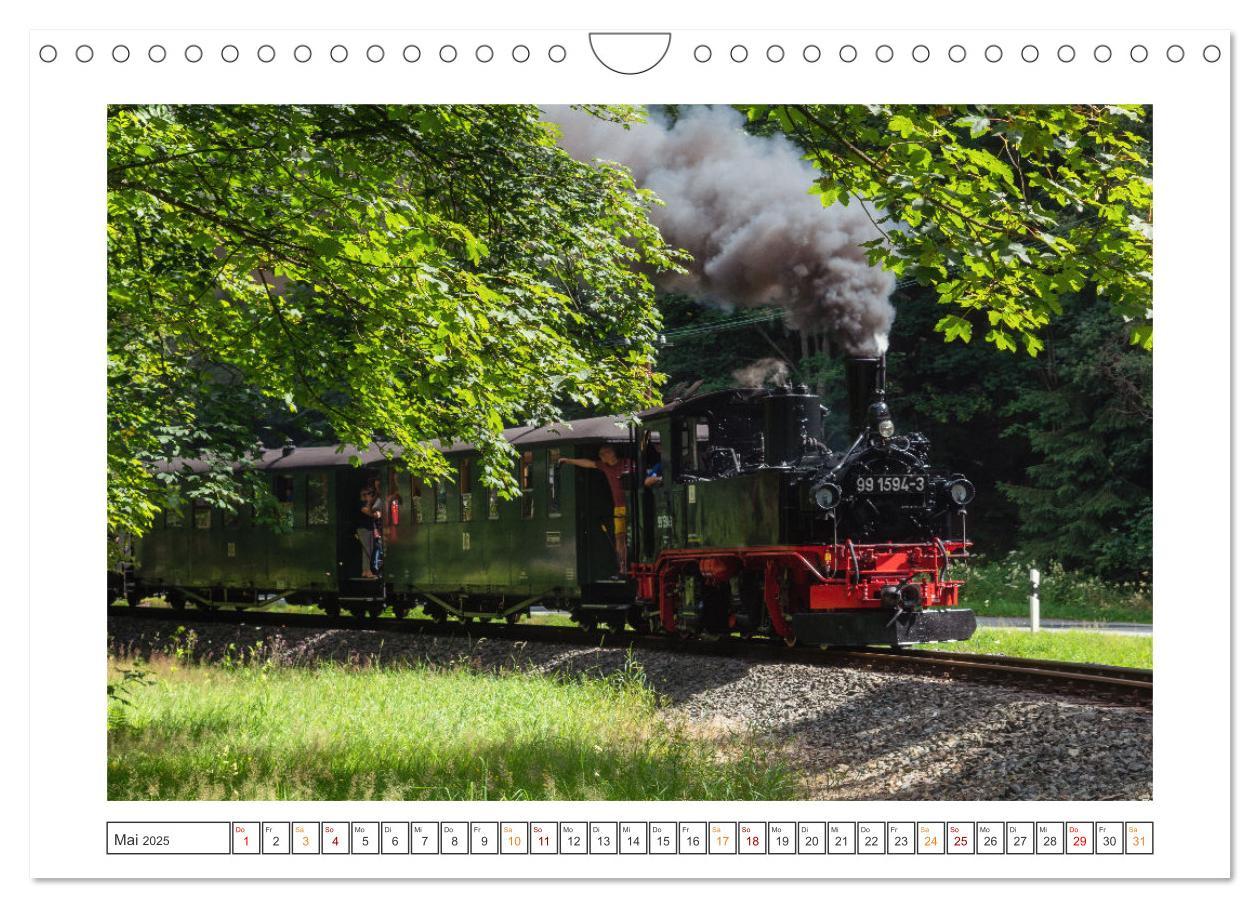 Bild: 9783383843983 | Museumsbahnen auf Tour (Wandkalender 2025 DIN A4 quer), CALVENDO...