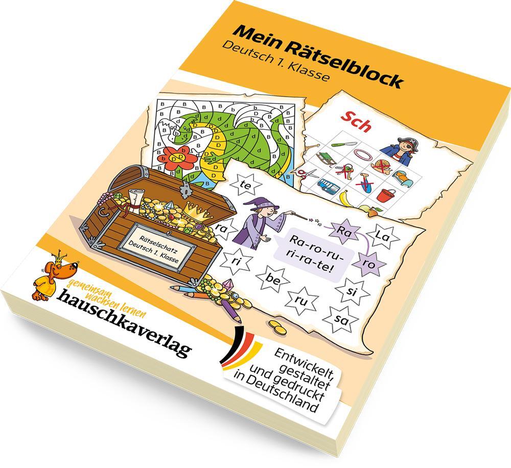 Bild: 9783881006811 | Mein Rätselblock Deutsch 1. Klasse | Stefanie Walther | Taschenbuch