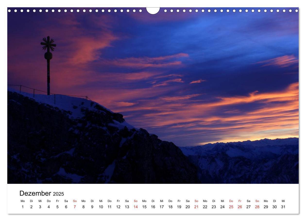 Bild: 9783435561674 | Berge und Seen rund um die Zugspitze (Wandkalender 2025 DIN A3...