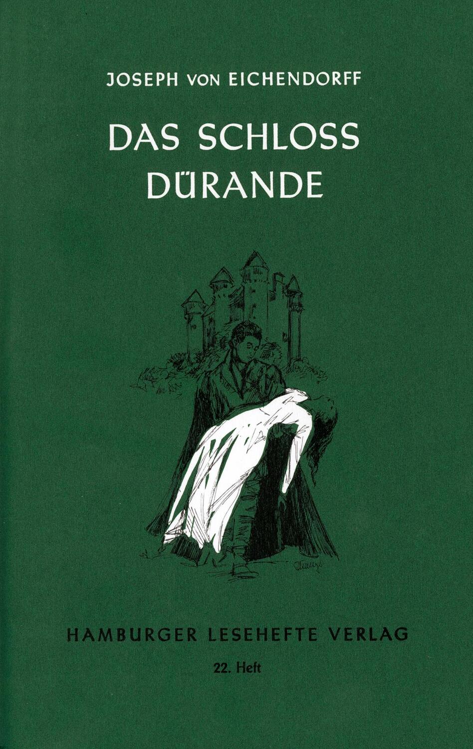 Cover: 9783872910219 | Das Schloss Dürande | Joseph von Eichendorff | Broschüre | 40 S.