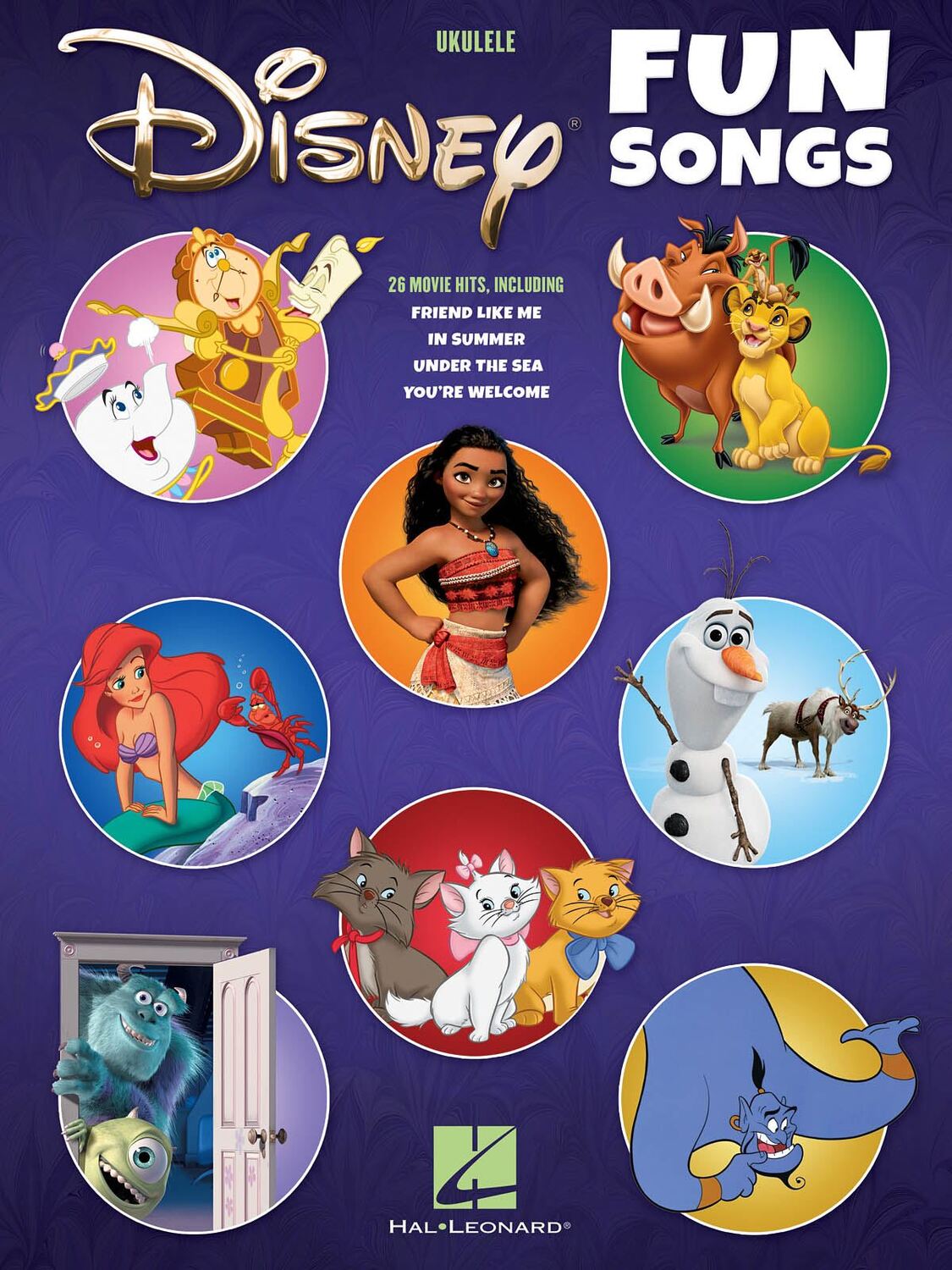 Cover: 888680927592 | Disney Fun Songs for Ukulele | Ukulele | Hal Leonard