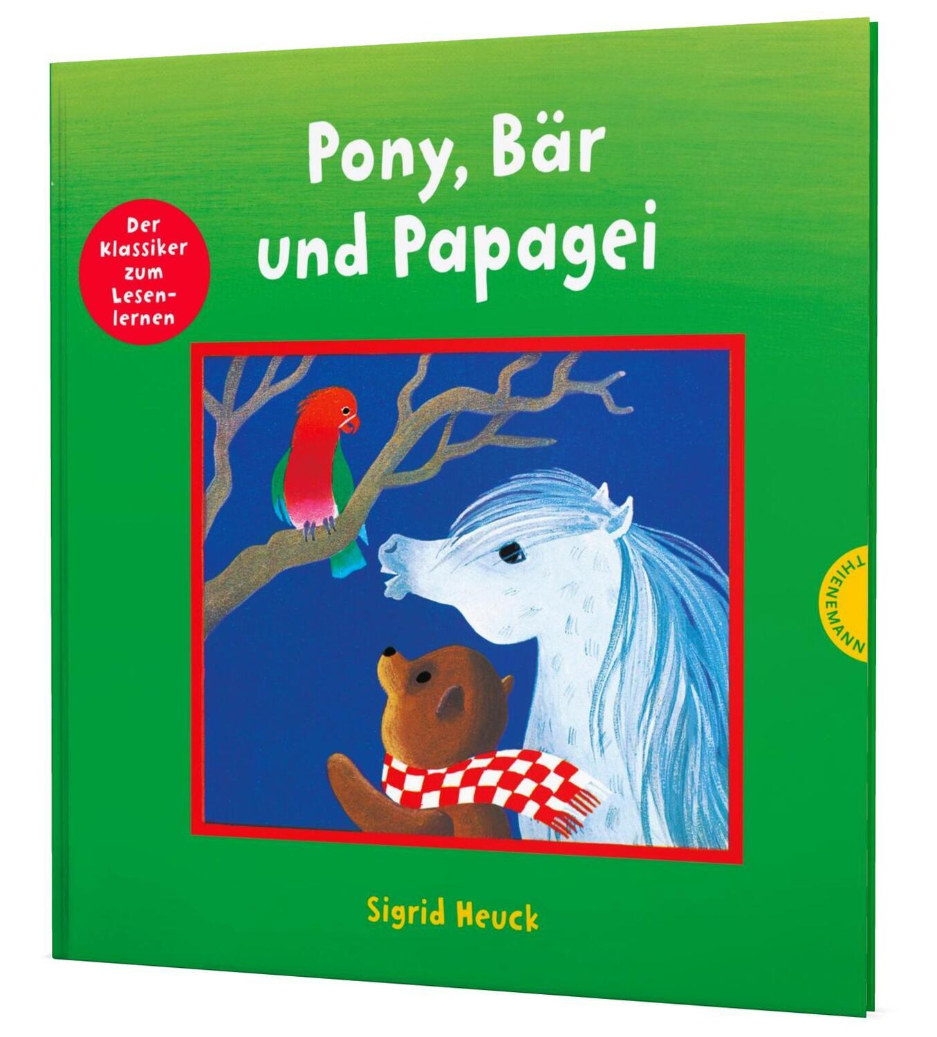 Cover: 9783522459884 | Pony, Bär und Papagei | Mit Bildern lesen lernen | Sigrid Heuck | Buch